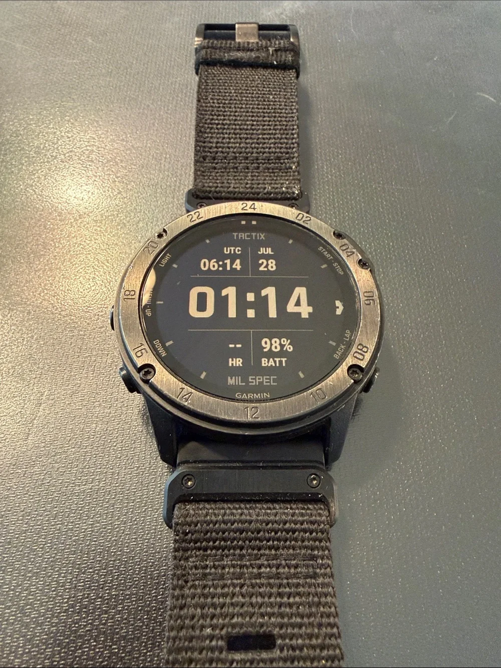 Garmin tactix Delta Sapphire 51mm Tactical GPS Smartwatch Black